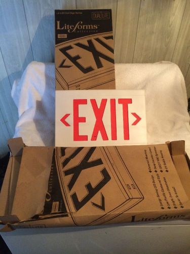 2 liteforms lx led exit signs