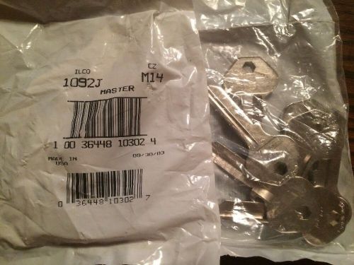 M-14 Key Blanks By Master Lot Of 50