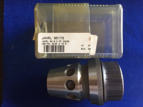 NEW JAHRL 80-5-3 MT CHUCK PART NUMBER 95173 SIZE 3 TO 5 DRILL