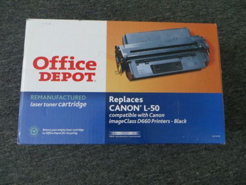 L-50 Toner Cartridge Compatible Canon Image Class PC1060 PC1061 Office Depot