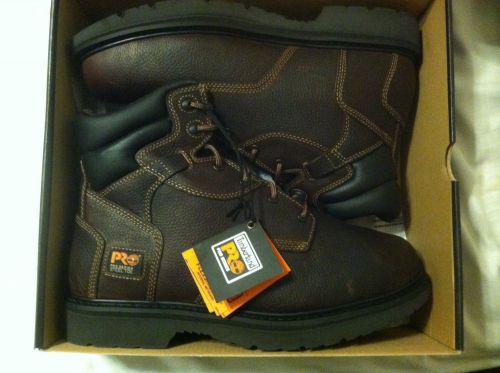 Timberland pro 50504 work boots,stl,mns,15m,6in,burgundy,pr for sale