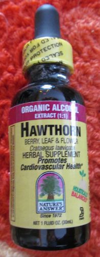 Natures Answer Organic Hawthorne Alcohol Extract, 1 Ounce
