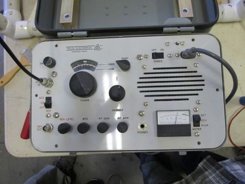 Delta electronics rg-1a  d15-2 receiver generator broadcast communications ham for sale