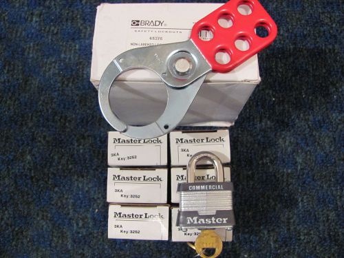 Master padlocks &amp; lockout hasps for sale