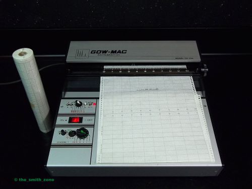 GOW-MAC/LINSEIS  70-150 CHART RECORDER WITH ROLL OF CHART PAPER
