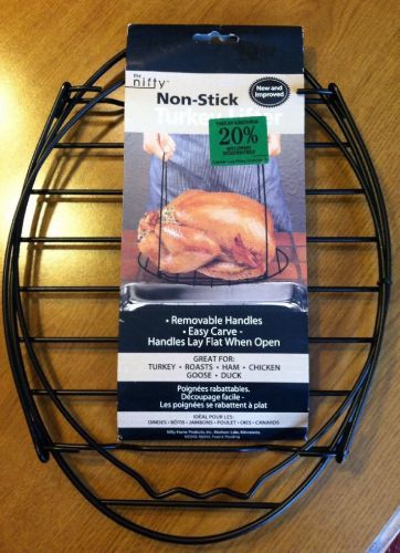 Non Stick Gourmet Turkey Lifter By Nifty Home Products