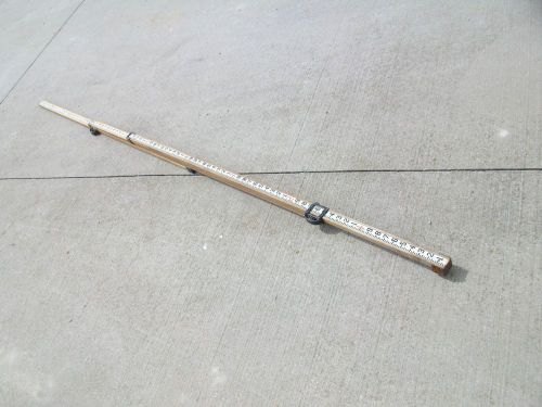 Vintage CHICAGO STEEL TAPE CO. Surveyors Measuring Stick