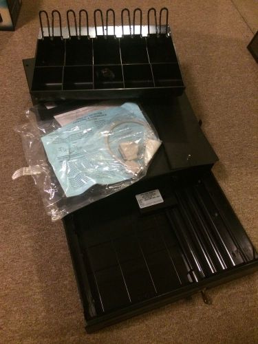 Cash drawer series 100 automatic / manual open metal ( wired pos computer) new for sale