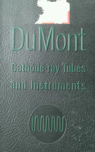 Dumont Cathode-Ray Instruments Operation Manual  1946