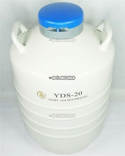 1pc dewar yds-20 liquid nitrogen cryogenic ln2 brand new tank container 20 jcix for sale