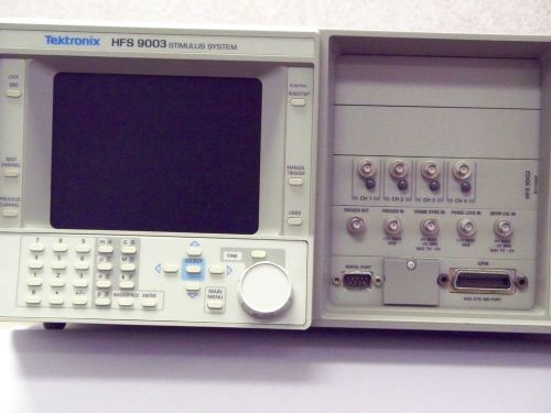 Tektronix HFS9003 with HFS9DG2 Stimulus System