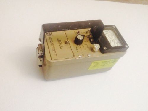 Ludlum Model 3 Survey Meter Geiger Counter No Detector