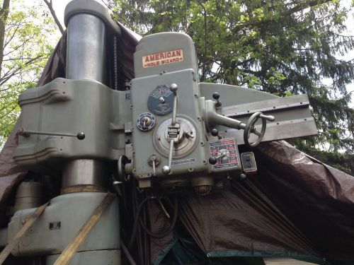 American 3&#039;  x 11&#034; Radial Arm Drill   Hole Wizard
