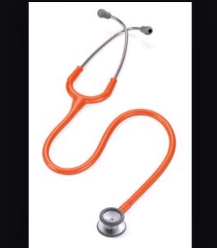 3m littmann classic ii pediatric stethoscope, orange, 28 inch, 2155 for sale