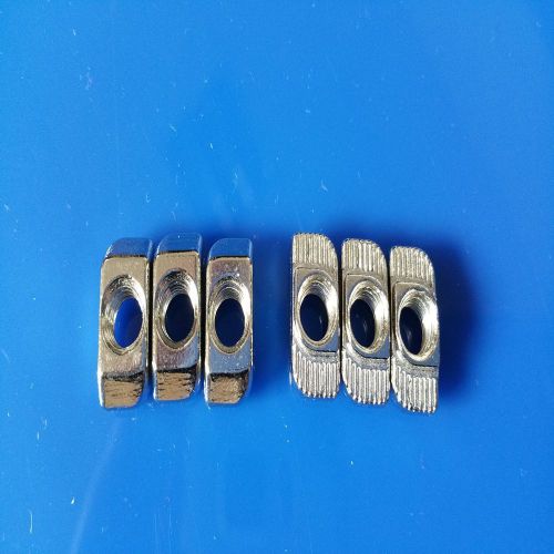 T slot zinc plated fitting t nut m6-30(10pcs/package) for sale