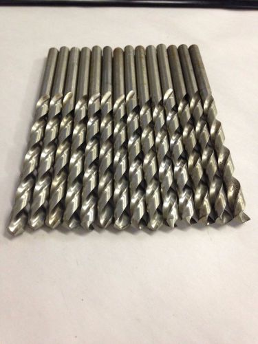 LONG HI SPEED SPIRAL DRILLS, LOT SIZE 13, DRILL SIZE 11/32&#034; - .3438, 6&#034; LONG