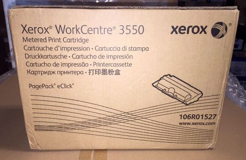 Xerox 106R01527 WorkCentre 3550 Metered Print Cartridge - New Factory Sealed