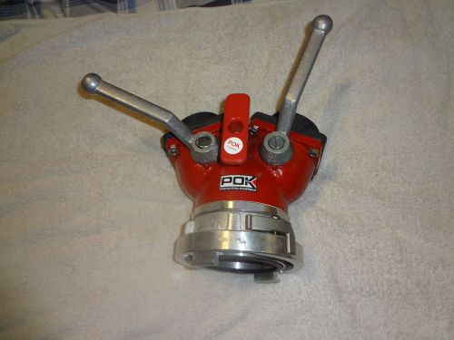 Pok gated wye ball valve fire fighting equipment 2.5 nst storz 100 for sale
