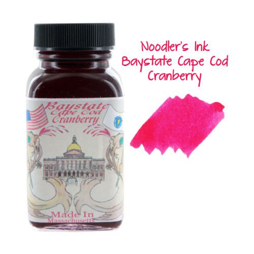 &#034;Noodler&#039;s Ink Fountain Pen Bottled Ink, 3oz - Baystate Cape Cod Cranberry&#034;