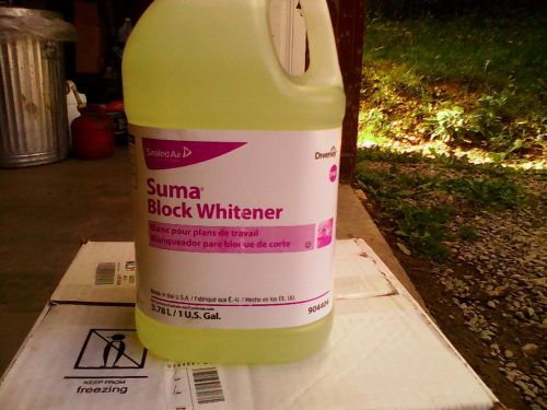 Suma Block Whitener , cleaner &amp; whitener for food preparation surfaces.