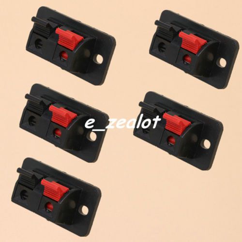 5pcs Speakers Clamp Audio Line Holder Perfect Power Clamp Socket Perfect