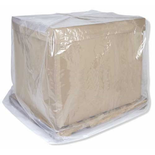 (24) heavy duty clear 64&#034; h x 47&#034;l x 38.5&#034; 3 mil poly  box liner or pallet cover for sale