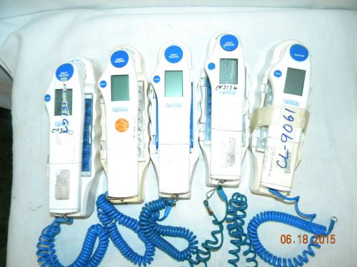 Lot of 5 First Temp Genius Temperature Infrared Tympanic Thermometer Model 3000A