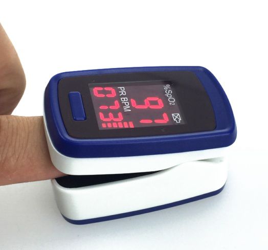 Fingertip pulse oximeter LED Oxy Plus