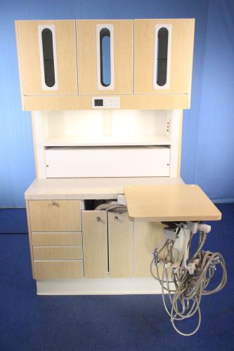 Adec 5580 treatment console rear dental delivery cabinet w/ 4631 delivery for sale