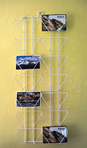 14 Pocket Postcard Wall Rack 4 x 6