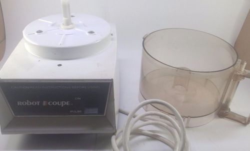 ROBOT COUPE RC 2B Commercial Food Processor w/ Two Plates MISSING LID