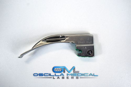 Welch Allyn Mac 2 69062 Fiber Optic Laryngoscope Blade WelchAllyn Laryngoscopy