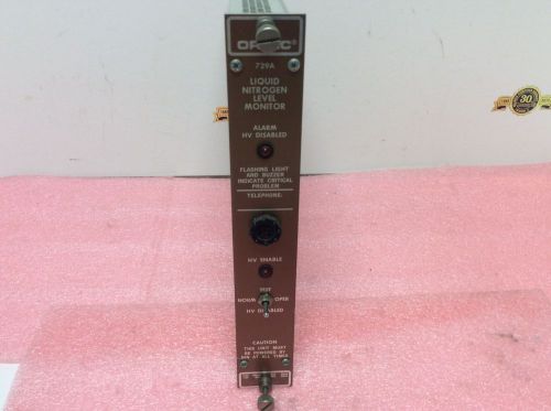 Ortec eg&amp;g nim computer module model # 729a liquid nitrogen level monitor for sale