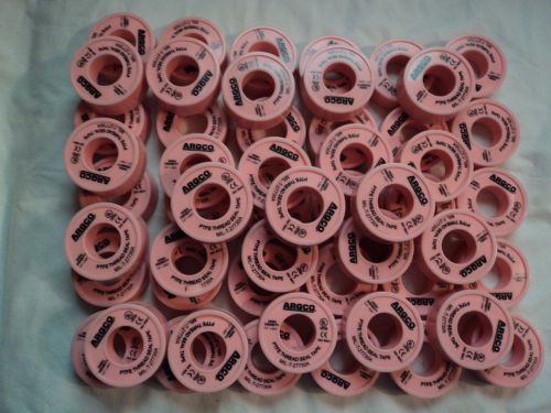 Pink teflon tape pfte 1/2&#039;&#039;x520&#039;&#039; by lot 53 rolls for sale