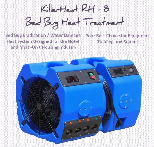 KillerHeat RH-8 Bed Bug Heater W/Included Air Mover
