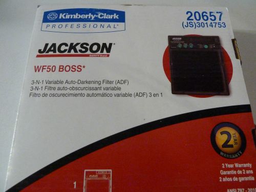 Jackson safety boss wf50 welding filter lens auto dark darkening eqc big window! for sale