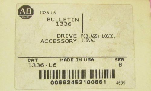 ALLEN BRADLEY 1336-L6 115 VAC 1336 Drive PCB Logic Assembly Module 1336 L6