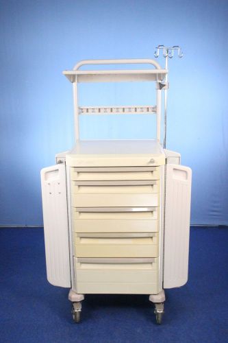 Metro Starsys Crash Cart Medical Butterfly Cart Supply Cart with Warranty