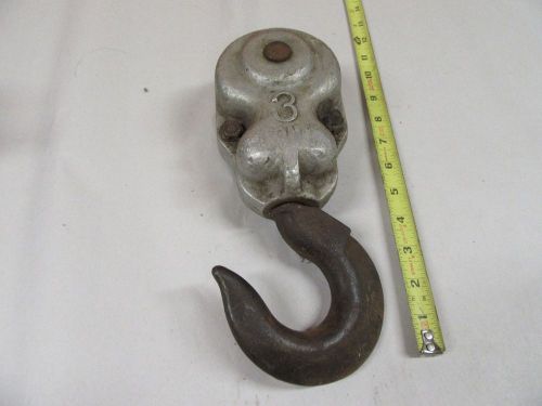 Coffing hoist,2-part block, for 3 ton chain come-along,good working #ch122815 for sale