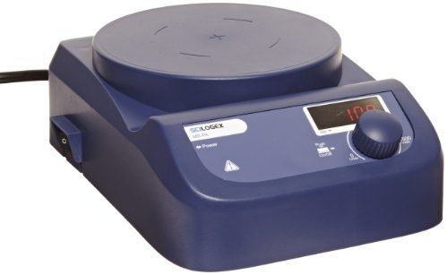 Scilogex 86152103 Model MS-PA BlueSpin LED Digital Magnetic Stirrer with Plastic