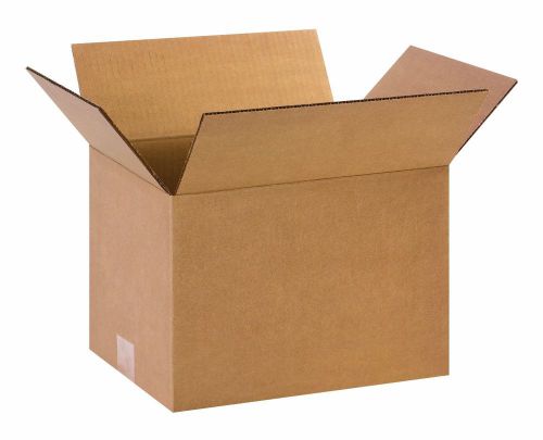 Aviditi 1298 Corrugated Box, 12&#034; Length x 9&#034; Width x 8&#034; Height, Kraft (Qty. 18)