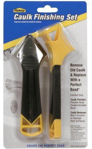 Homax 5860 2-piece caulking tools, smoother and remover for sale
