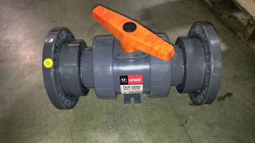 Hayward TB1600F 6-Inch PVC Ball Valve  and Flanged End Connection