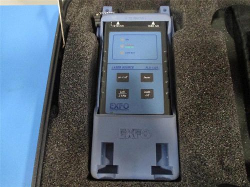 EXFO LFD-100 Live Fiber Detector &amp; LFS-130A Laser Source Powers On