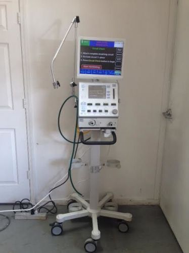 Newport e360s  ventilator viasys drager  w/exhalation valve,graphics,630 hours for sale