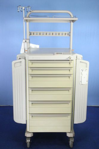 Metro starsys butterfly cart crash cart medical supply cart w/ key &amp; warranty for sale