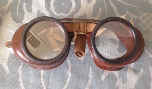 Vintage Glendale Optical Co. Welding Goggles Steampunk
