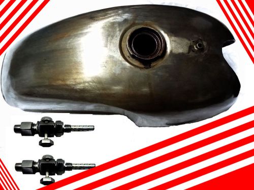BENELLI MOJAVE CAFE RACER 260 360 PETROL FUEL GAS TANK WITH PAIR OF BRASS TAP