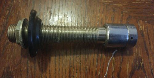 6 1/8&#034; draft beer shank assembly chrome 3/16&#034; bore kegerator tap homebrew for sale