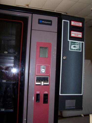 Polyvend Snack Vending Machine with changer on side ready for snacks